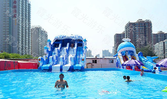通辽水上乐园游泳池